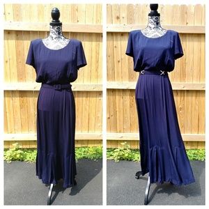 Vintage Gillian maxi dress